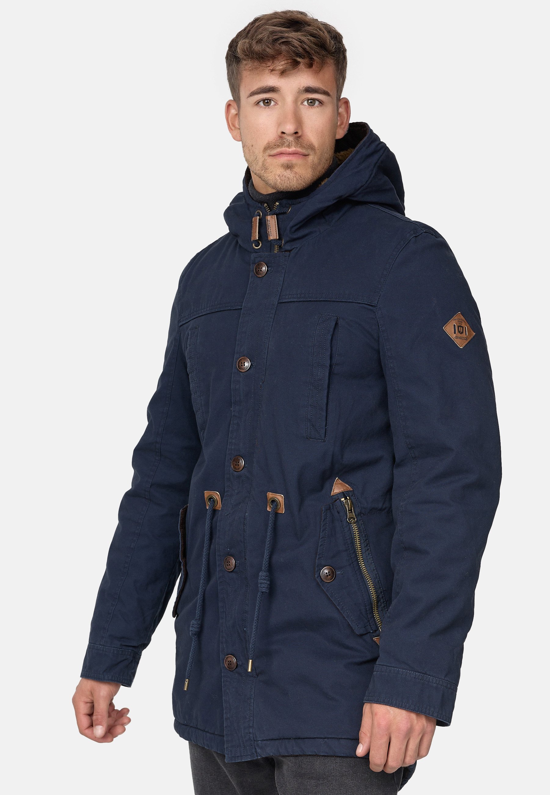 INDICODE JEANS Winterjas - navy/donkerblauw - Zalando.nl