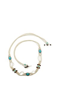 Stradivarius BEADED - Belt - beige