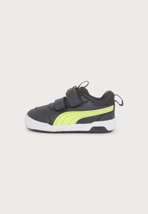 Puma, MULTIFLEX UNISEX - Træningssko - moody gray/light lime