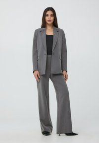 Terranova Blazer - grigio medio melange