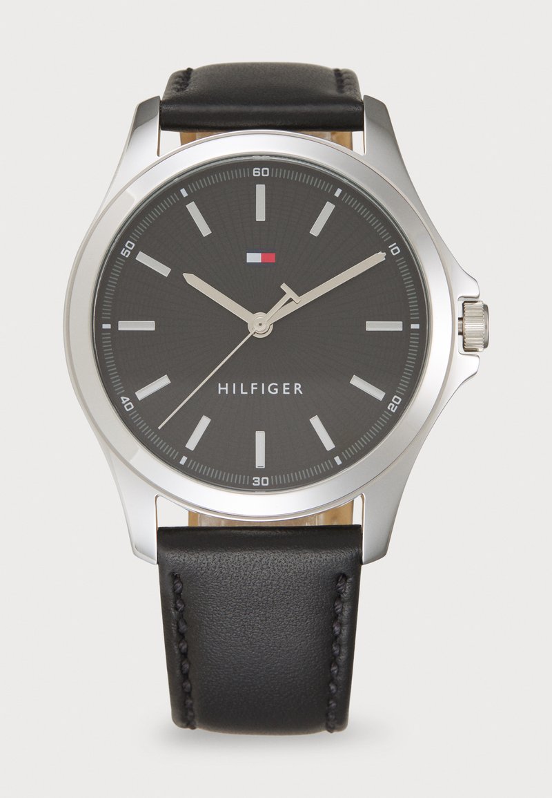 Tommy Hilfiger BRUCE - Pulkstenis - black/silver-coloured