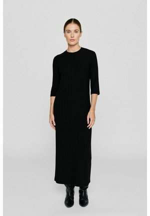 BASE  - Maxi-jurk - black