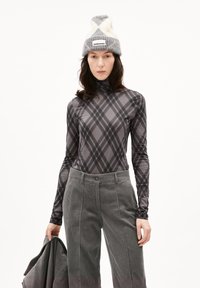 ARMEDANGELS GRAZILIAA ARGYLE - Longsleeve - iron cast