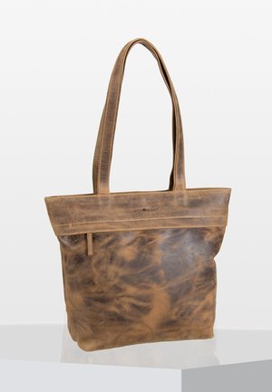 VINTAGE 1628 SHOPPER - Shopping Bag - sattelbraun