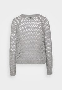 ONLY Strickpullover - mottled grey