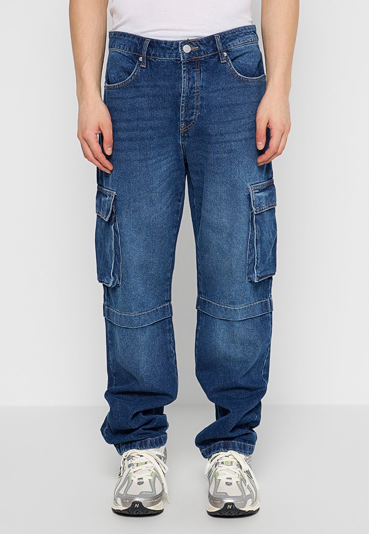 Only & Sons Workwear-jeans donkerblauw