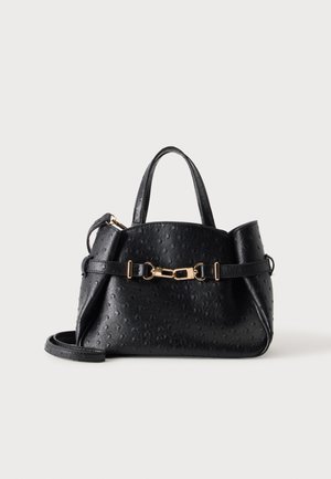 Gina Tricot, BELTED MIDI BAG - Дамска чанта - black