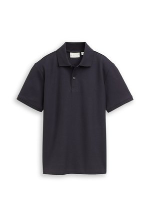 TOM TAILOR, TOM TAILOR POLOSHIRTS PIQUÉ POLOSHIRT - Poloshirt - coal grey