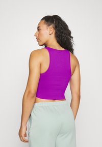 Athleta AURORA SEAMLESS CROP TANK - Top - jazzy purple