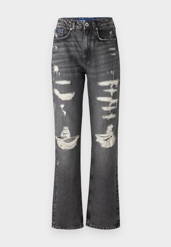 STRAIGHT DESTRUCT - Straight leg jeans2