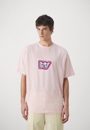 ASA BALLOON UNISEX - Tričko s potlačou - pale pink
