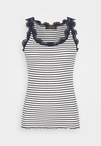 Não selecionado, ivory/navy 