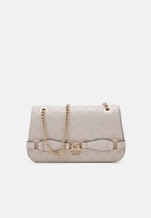 ARLENA CNVRTBLE FLAP - Sac bandoulière - taupe logo