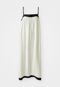 CONTRAST MAXI DRESS - Maxi šaty - cream