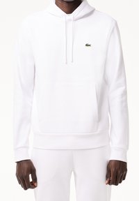 Lacoste Felpa con cappuccio - white