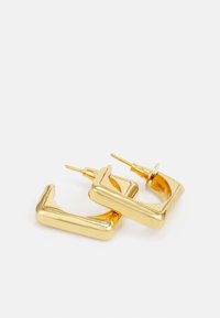 MISHO MINI BOX HOOPS - Náušnice - gold-coloured