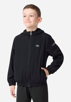 Lacoste DIAMOND TAFFETA WIND JACKE - Lichte jas - noir