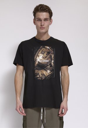 T-Shirt print - black