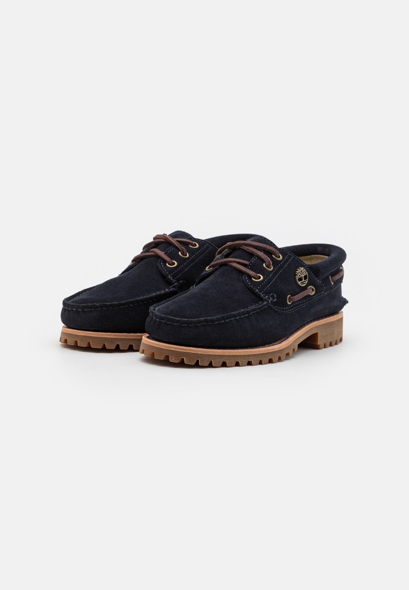 Timberland AUTHENTIC 3 EYE - Boat shoes - dark blue/dark blue 