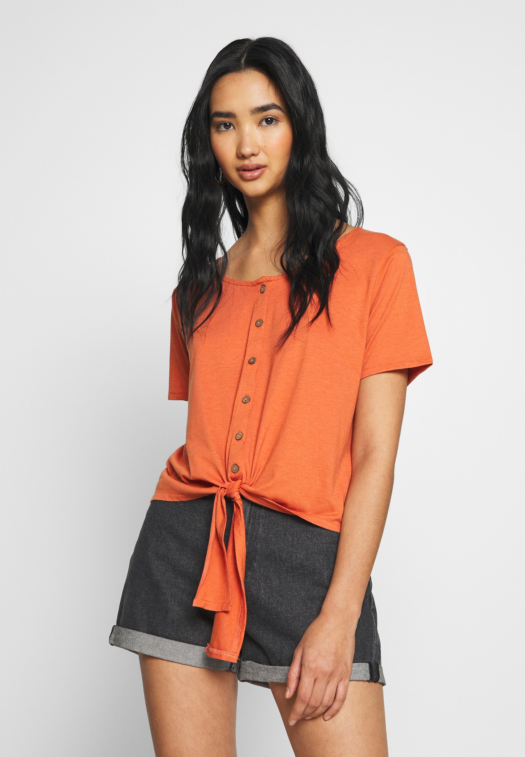Blendshe BSCOMO T shirt print mangometallic rood Blendshe BSCOMO Top mango Zalando.nl