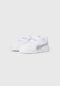 Puma MULTIFLEX 2 GLITZ - Chaussures de running sur route - puma white-puma silver