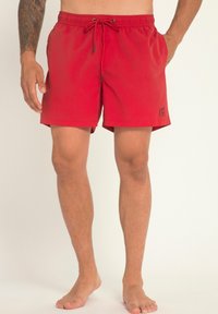JP1880 Plavecké šortky  - red