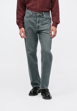 EDDIE - Jeans Straight Leg - dark caribbean