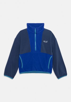 Jack Wolfskin, COLORBLOCK TAUNUS UNISEX - Φλις πουλόβερ - glow ink