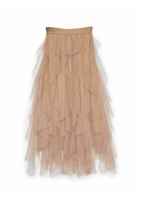Vero Moda VMEVE HOHE TAILLE LANGER  - Maxirock - light taupe