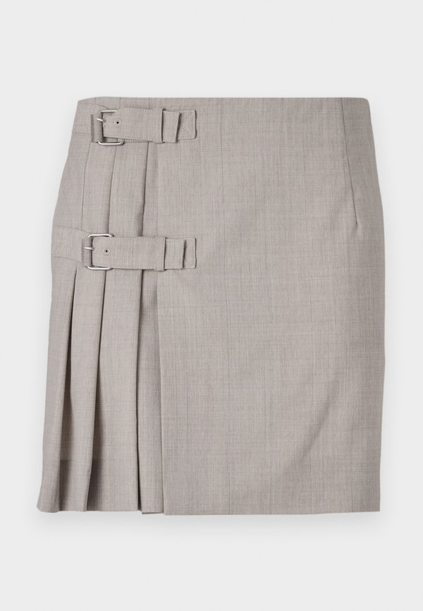 TAILORING - Pleated skirt - fantasia beige2