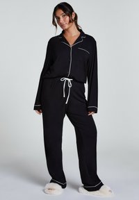 Hunkemöller - Pyjama bottoms - black Thumbnail Image 1