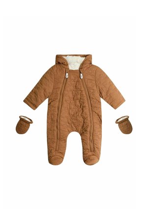 REGULAR FIT - QUILTED  - Téli overál - brown dino