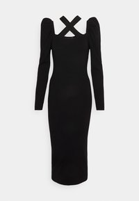 TWINSET Abito in maglia - black