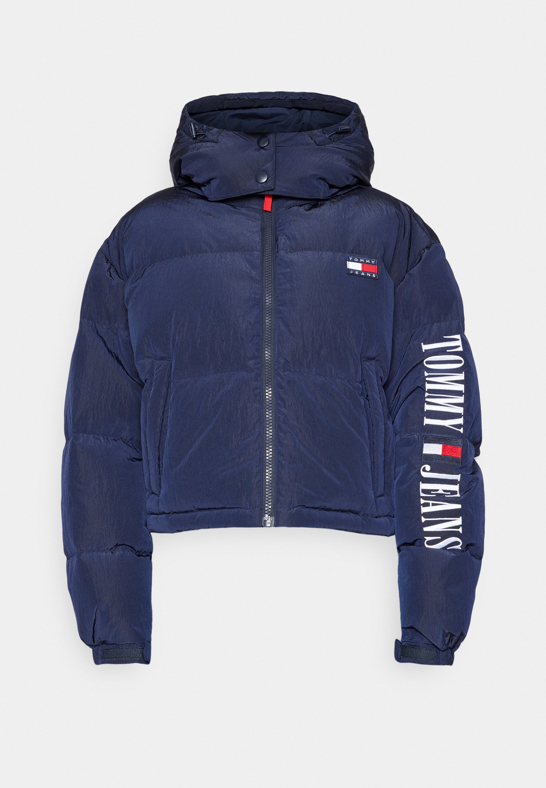 [ JEANS] Back Flag Alaska Down Jacket ☆送料込☆ 206858922-1-darknightnavy