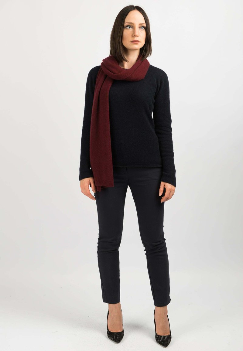 Dalle Piane Cashmere Sciarpa bordeaux