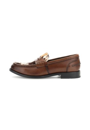 Scarpe senza lacci - cognac