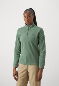 Jack Wolfskin - TAUNUS - Pulover din fleece - hedge green Imagine miniatură 1