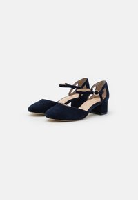 Anna Field Wide Fit LEATHER - Saltos clássicos - dark blue