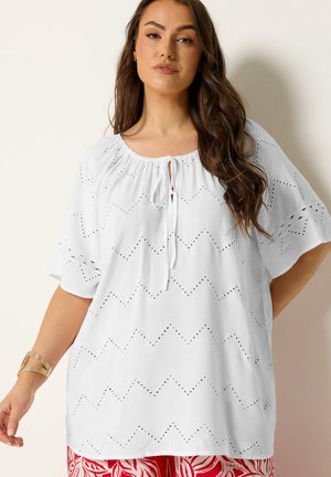 Yours Clothing, PLUS SIZE BLOUSES & SHIRTS - Bluse - white