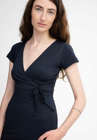 MELA LANG SHREOSHI - Jerseyjurk - navy