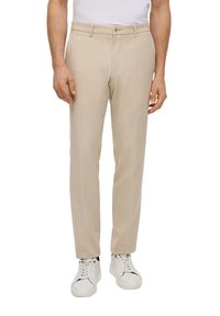 s.Oliver BLACK LABEL MIT SCHMALEM BEIN - Chino - beige