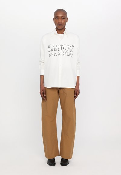 MM6 Maison Margiela LONG SLEEVED SHIRT - Užsagstoma palaidinė - white