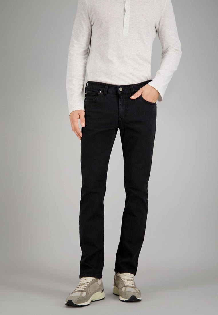 Gardeur BATU - Jeans Straight Leg - schwarz