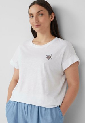 T-Shirt print - weiß