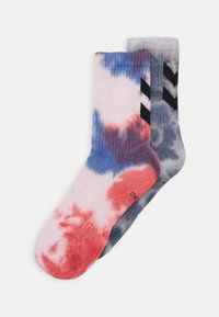 TIE DYE 2 PACK UNISEX - Sportinės kojinės - multi color/blue