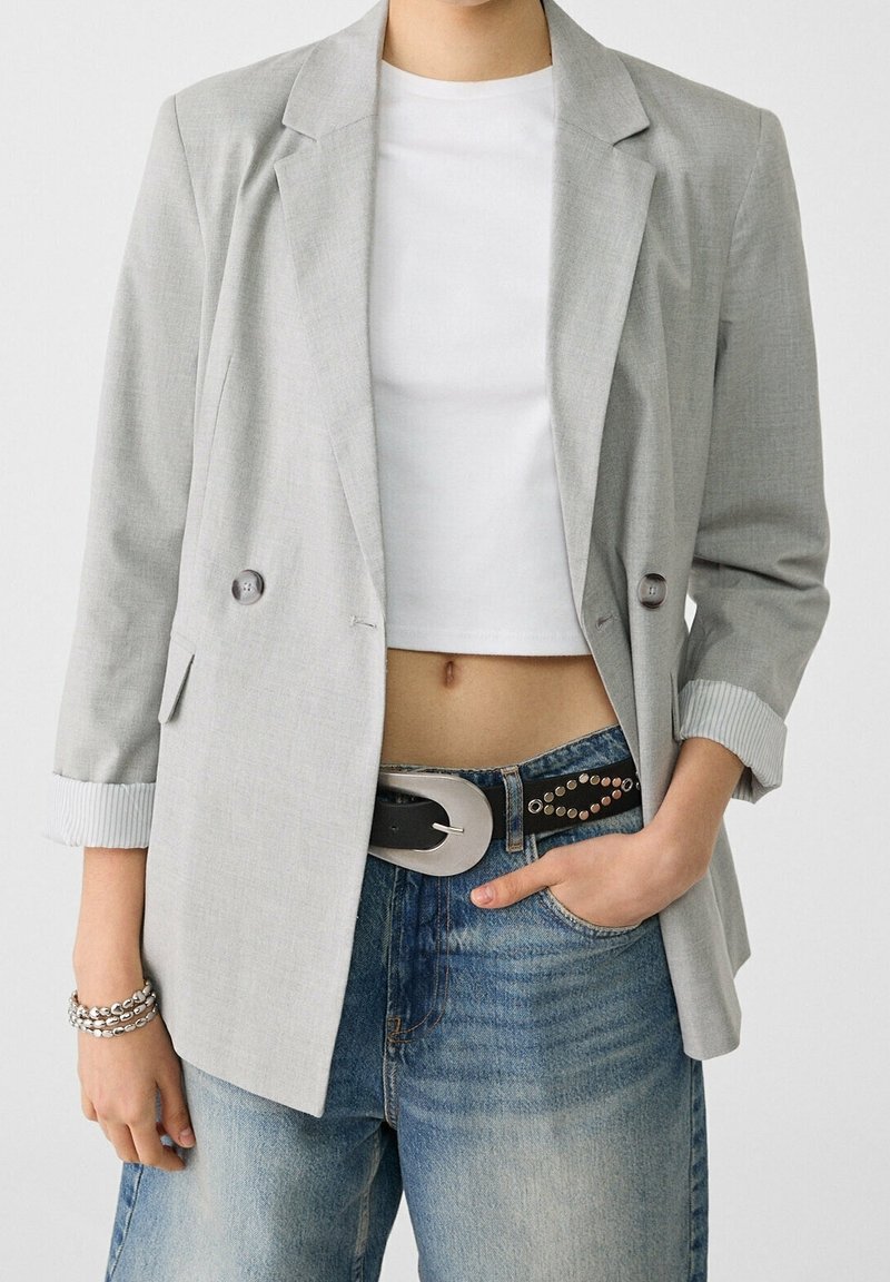 Stradivarius Kurzmantel - grey