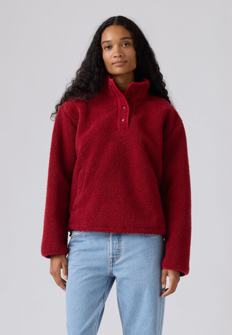 Sweat polaire rouge - Nature & Découvertes