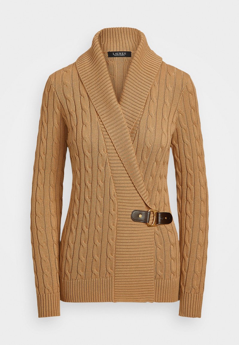 Lauren Ralph Lauren BUCKLED COTTON SWEATER Cardigan classic