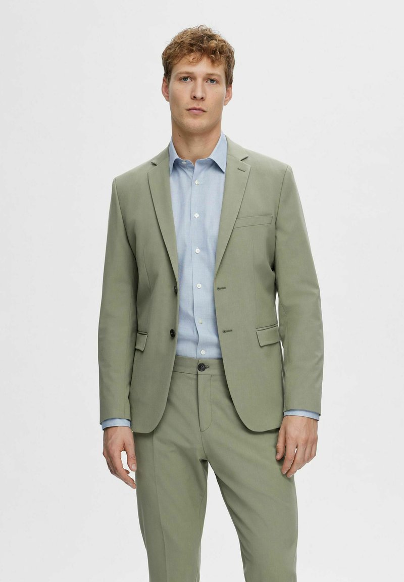 Selected Homme - SLIM FIT - Colbert - vetiver, Vergroten