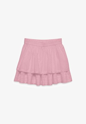 Vero Moda, SKIRT VMELIX HIGH WAIST SHORT SKIRT - Miniszoknya - bleached mauve